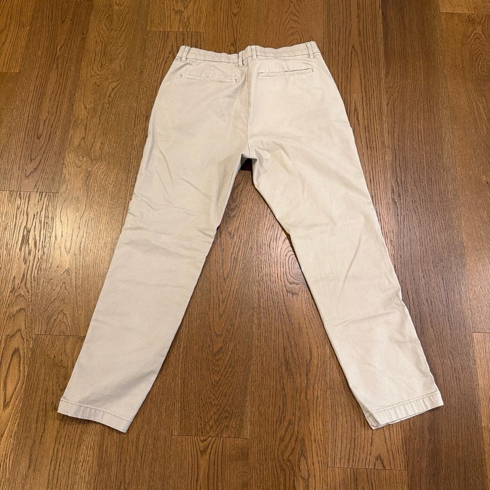 Goodfellow & Co Cream Straight-Leg Chinos